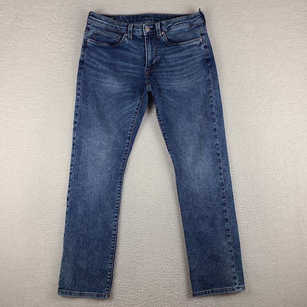 Buffalo David Bitton Jeans Mens‎ 32x32 Blue We Are Denim Slim Ash Freedom Flex